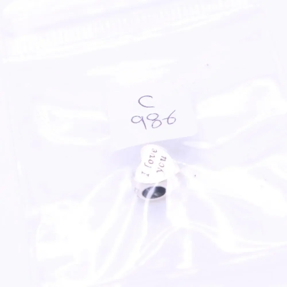 Authentic PANDORA Retired Words of Love Charm